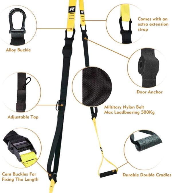 UONNER Suspension Trainer Kits equipment