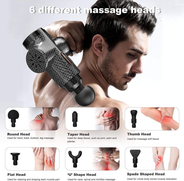 HOPOSO Therapy and Massage Gun heads