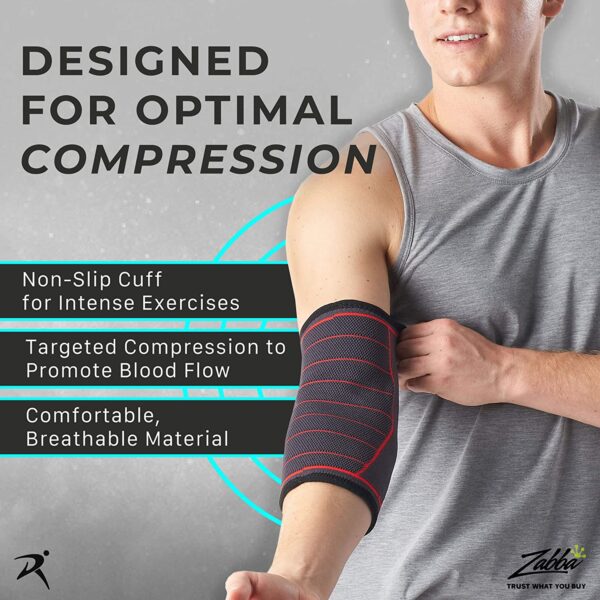 Rymora Compression Elbow Support Sleeve benefits