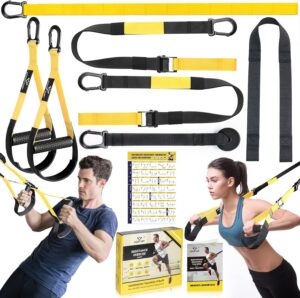 Suspension strap training system