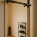 Doorway with pull up bar.