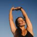 woman stretching post-workout