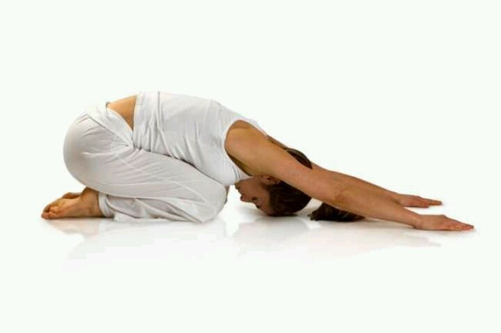 child pose yoga