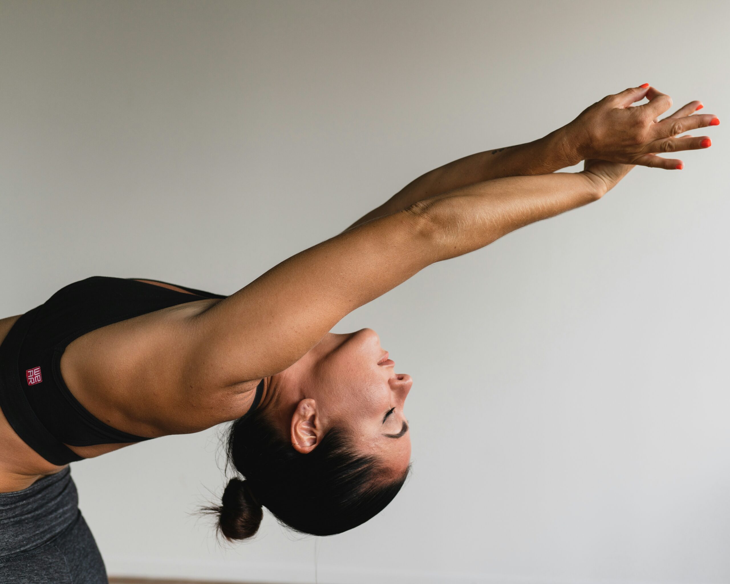 Girl doing yoga