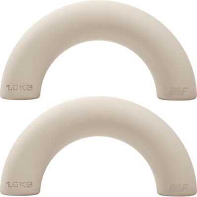 Cream coloured arch hand weights