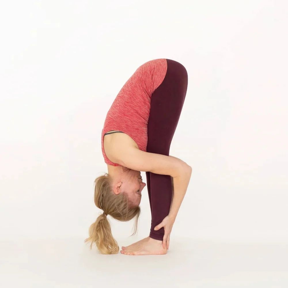 Forward fold yoga