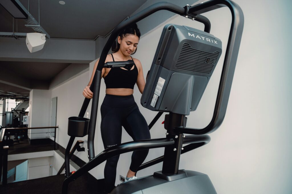 Elliptical workout for cardio