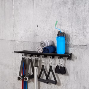 Floating shelf for home gym