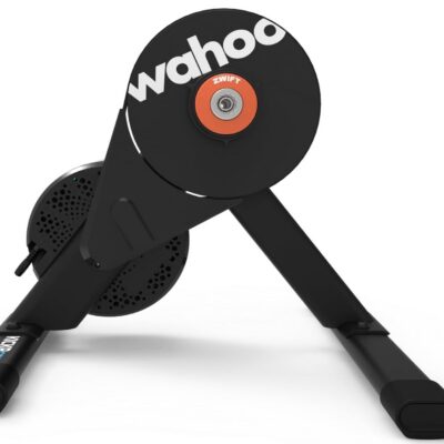 a Wahoo Fitness KICKR CORE 2 ZWIFT COG AND CLICK