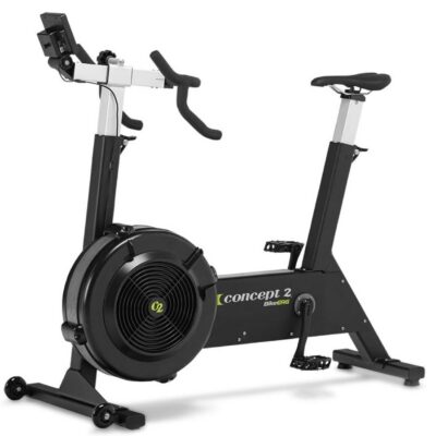 black electronic indoor bike image of the Concept2 BikeErg