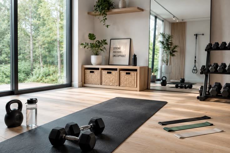 Home gym arrangement