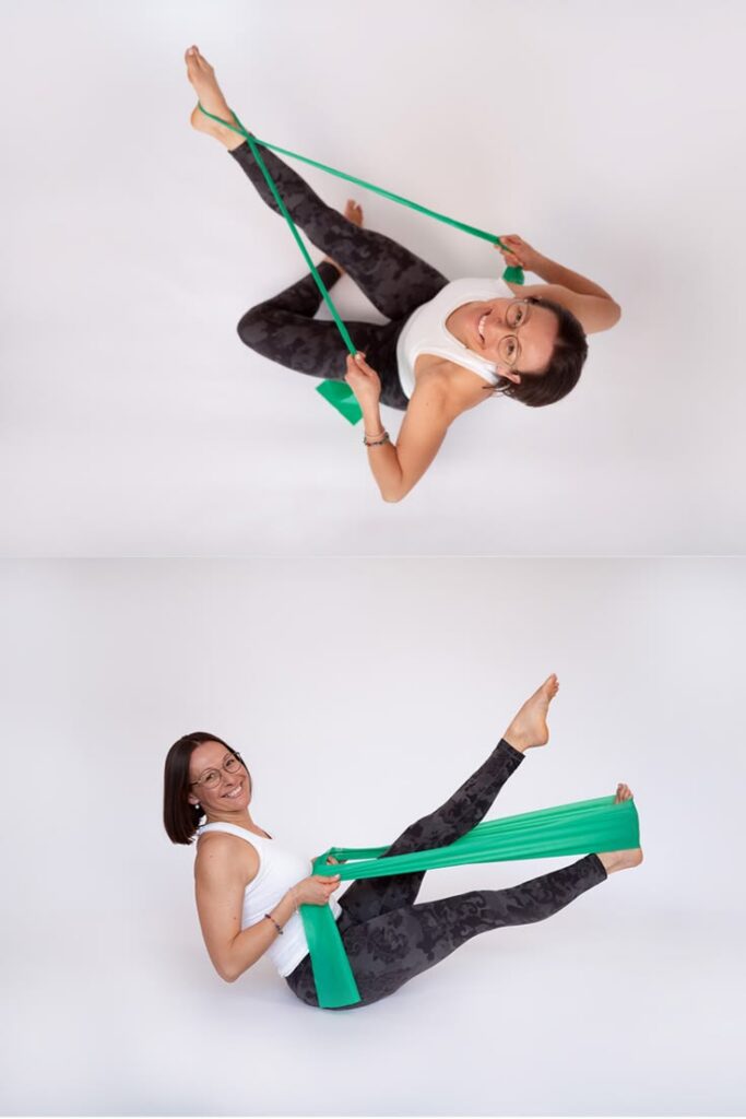 Stretch band exercise