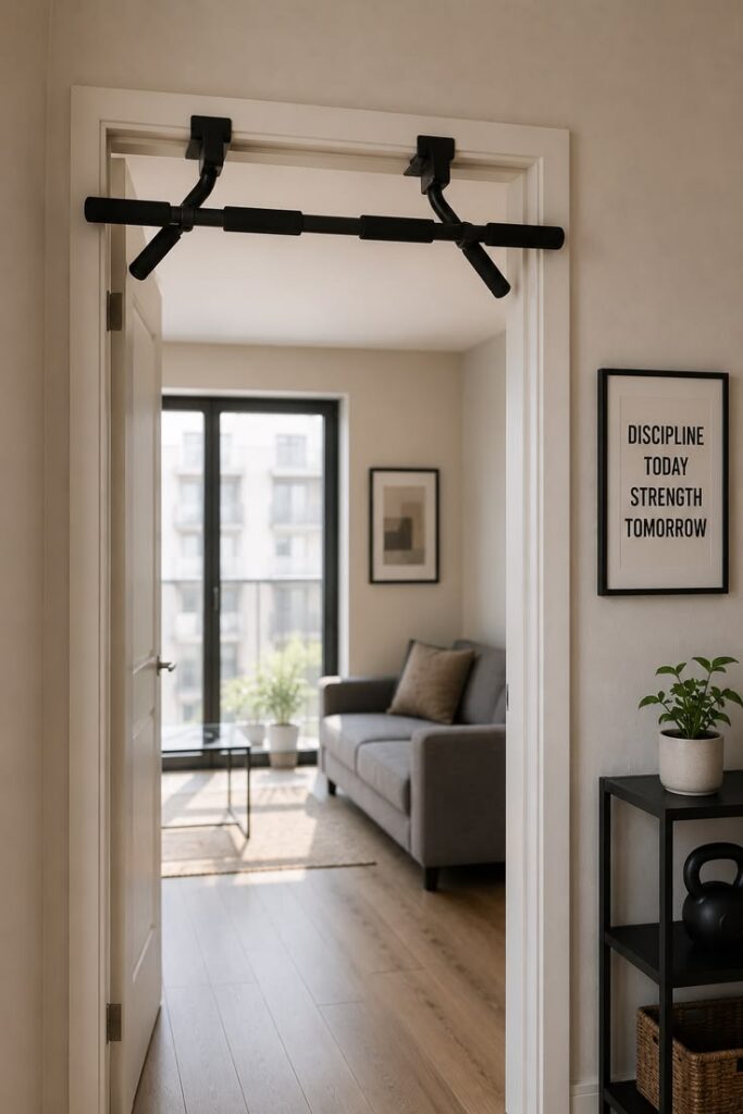 Door way no drill pull up bar
